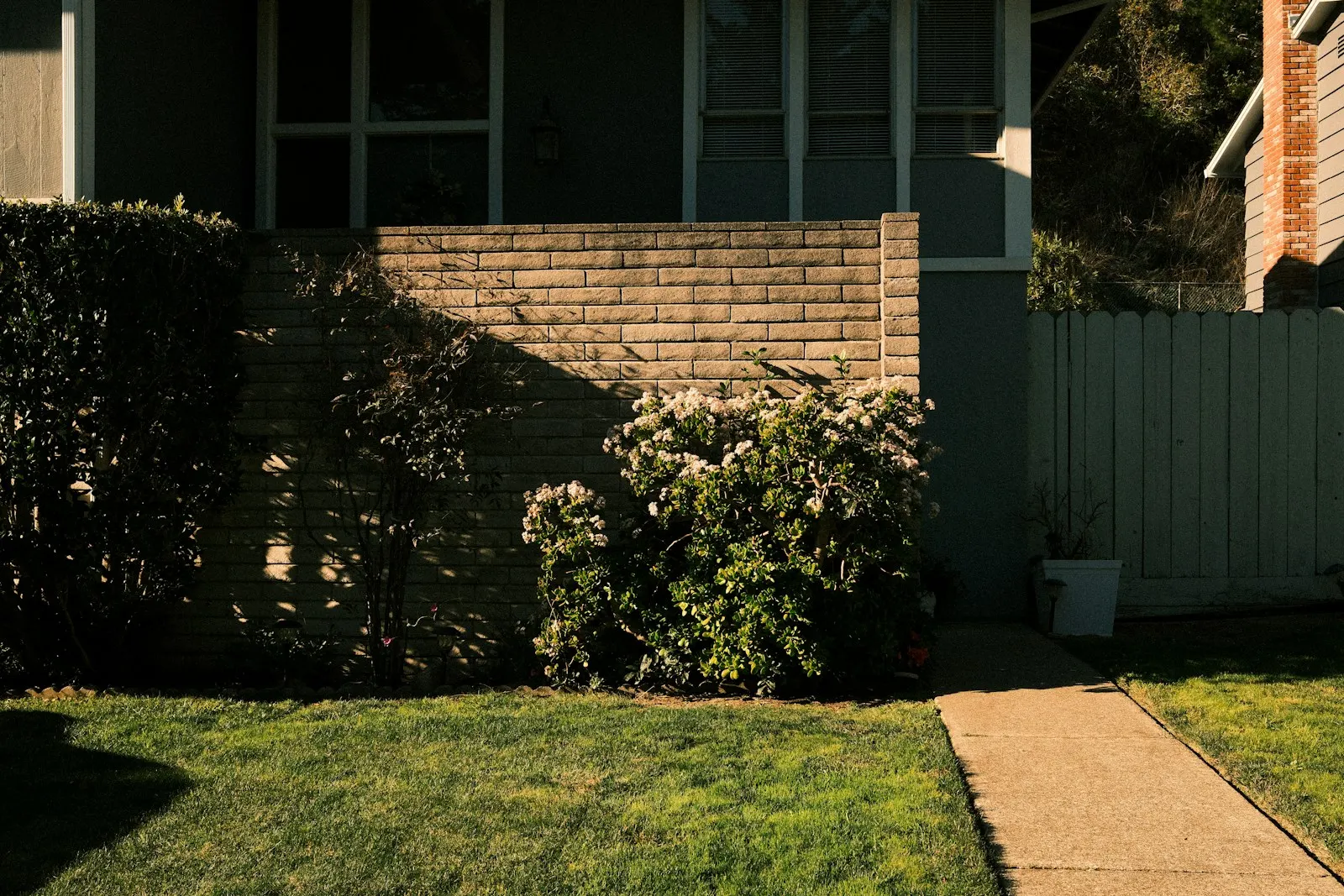 A home, protected — illustrative stock photography